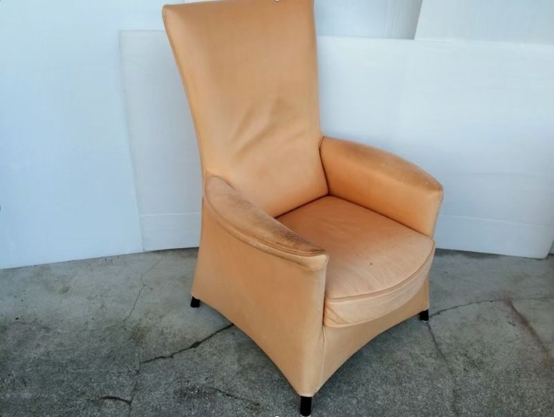 ＊ヴィットマン　チェア＊　スレ傷補修、全体染め直し